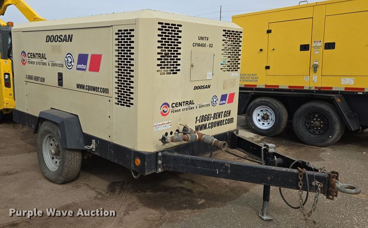 image for item EO0612 2013 Doosan VHP400WJD-FX-T3 air compressor