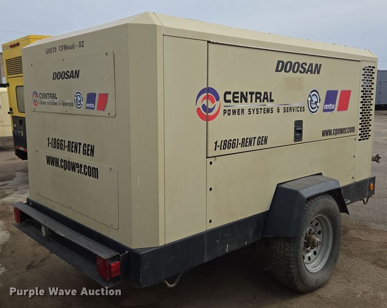 image for item EO0612 2013 Doosan VHP400WJD-FX-T3 air compressor