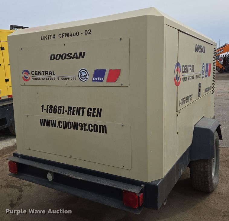 image for item EO0612 2013 Doosan VHP400WJD-FX-T3 air compressor