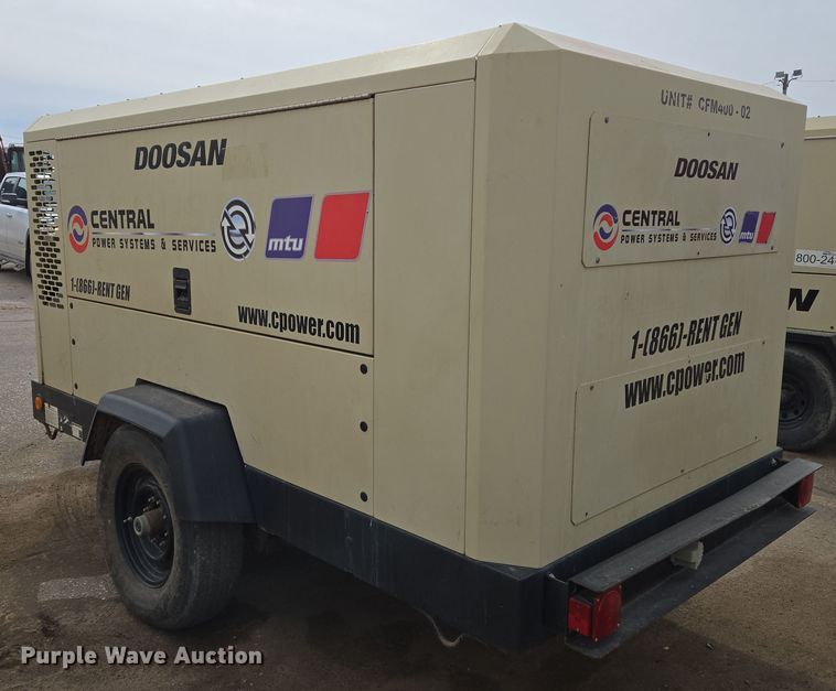 image for item EO0612 2013 Doosan VHP400WJD-FX-T3 air compressor