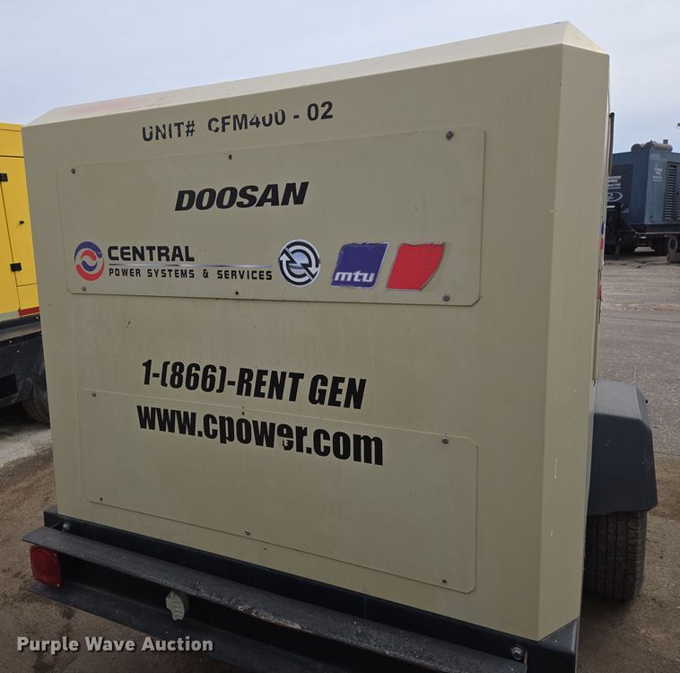 image for item EO0612 2013 Doosan VHP400WJD-FX-T3 air compressor
