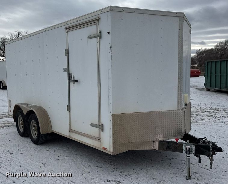 image for item EQ1029 2015 Forest enclosed cargo trailer