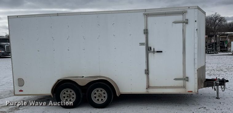 image for item EQ1029 2015 Forest enclosed cargo trailer