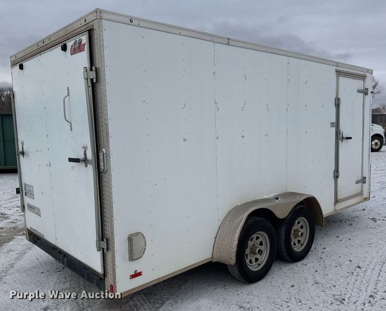 image for item EQ1029 2015 Forest enclosed cargo trailer