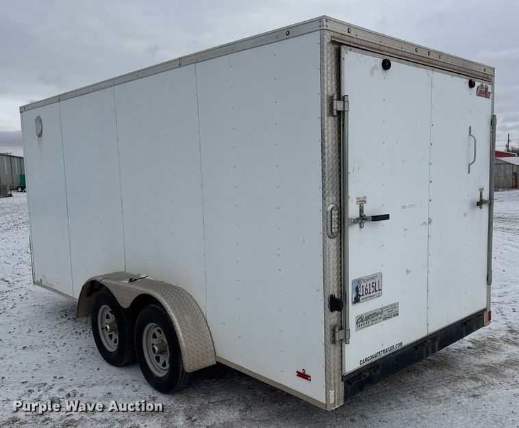 image for item EQ1029 2015 Forest enclosed cargo trailer