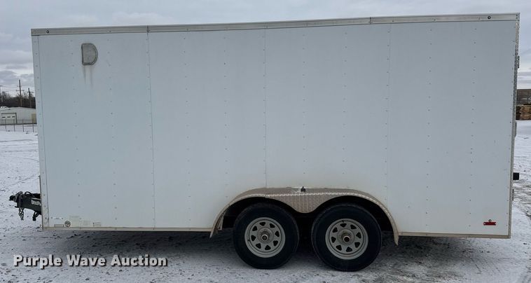 image for item EQ1029 2015 Forest enclosed cargo trailer