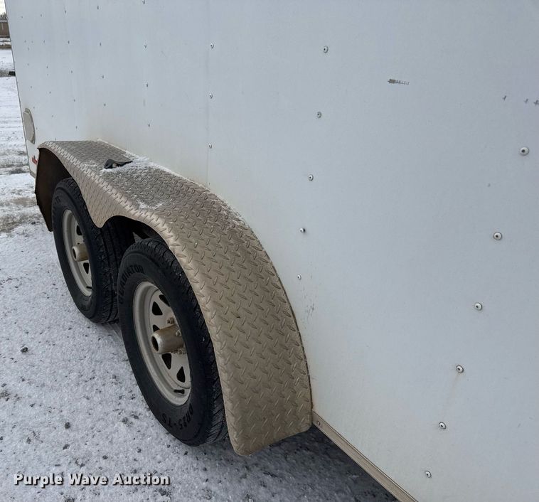 image for item EQ1029 2015 Forest enclosed cargo trailer