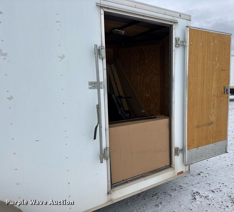 image for item EQ1029 2015 Forest enclosed cargo trailer