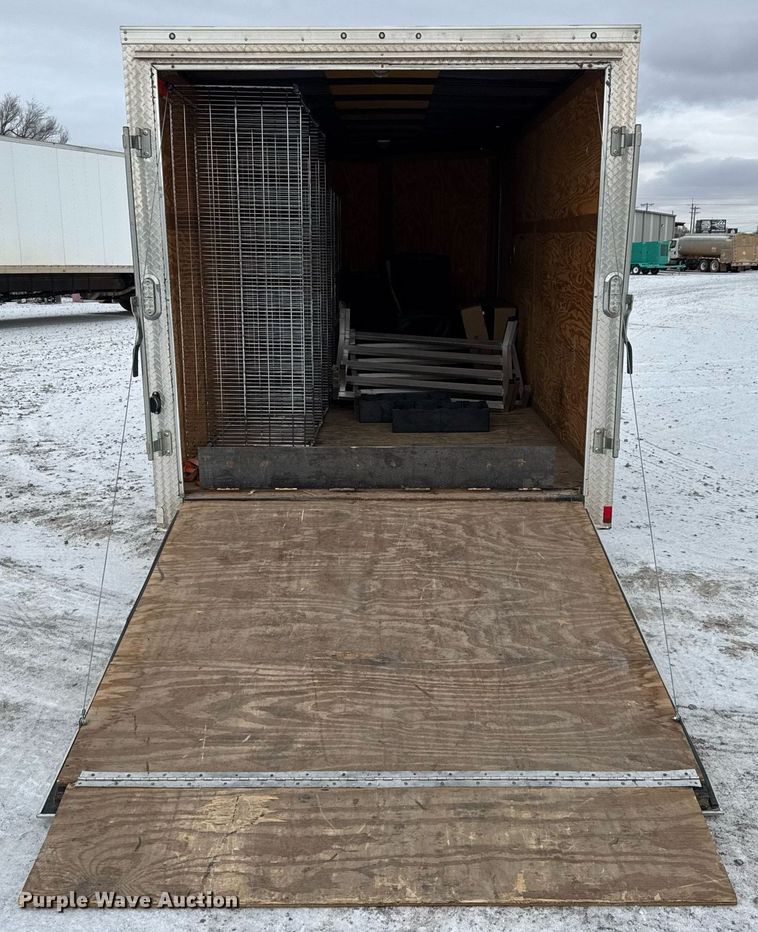 image for item EQ1029 2015 Forest enclosed cargo trailer