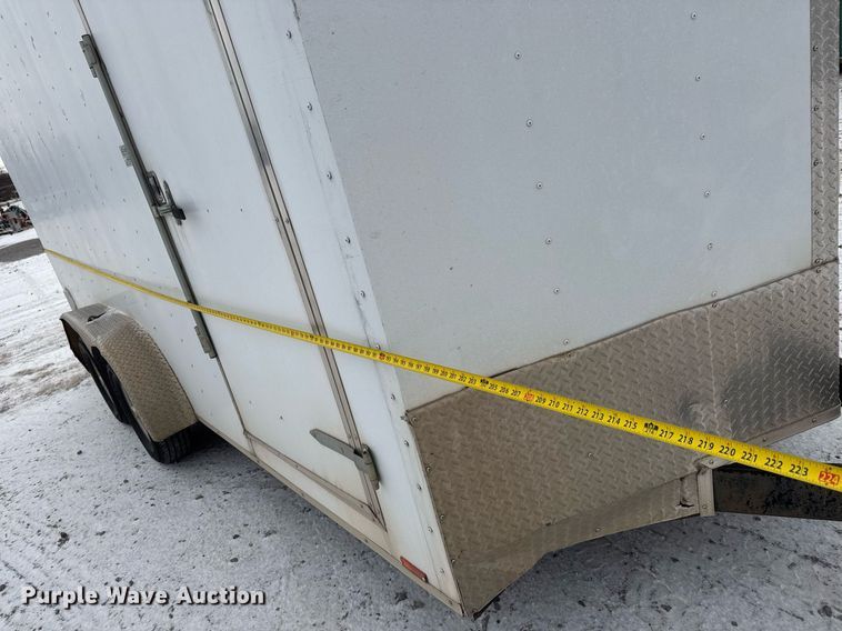 image for item EQ1029 2015 Forest enclosed cargo trailer