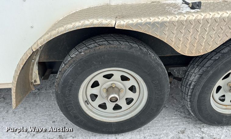 image for item EQ1029 2015 Forest enclosed cargo trailer