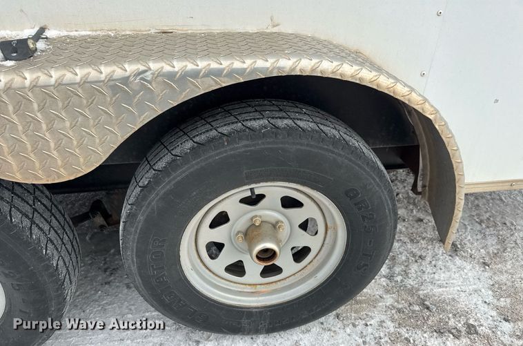 image for item EQ1029 2015 Forest enclosed cargo trailer