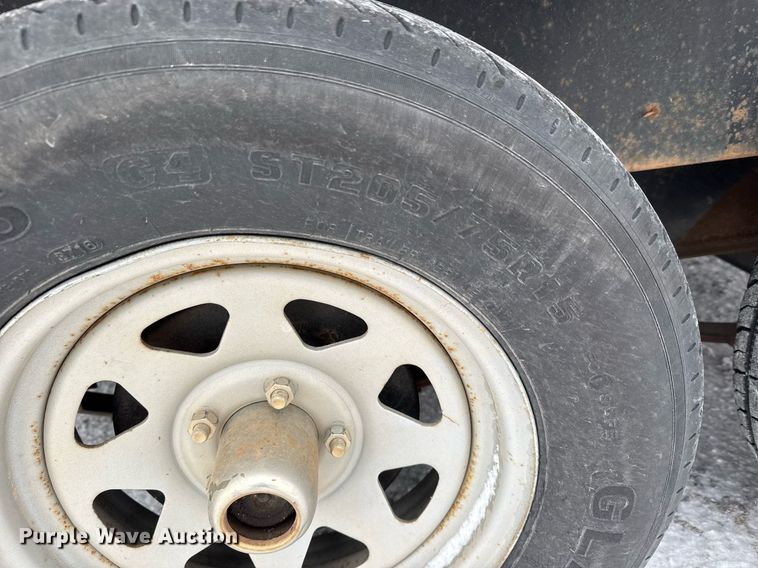 image for item EQ1029 2015 Forest enclosed cargo trailer