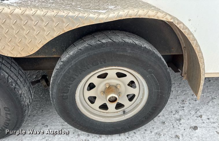 image for item EQ1029 2015 Forest enclosed cargo trailer