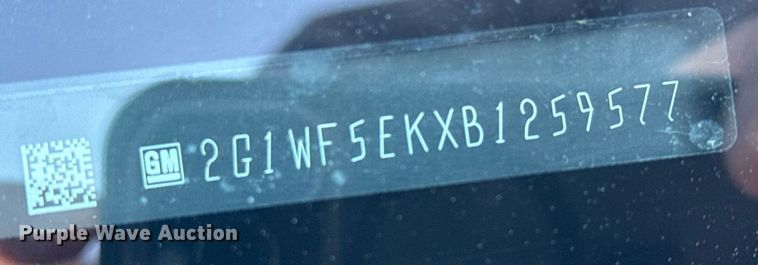 image for item EQ1111 2011 Chevrolet Impala 