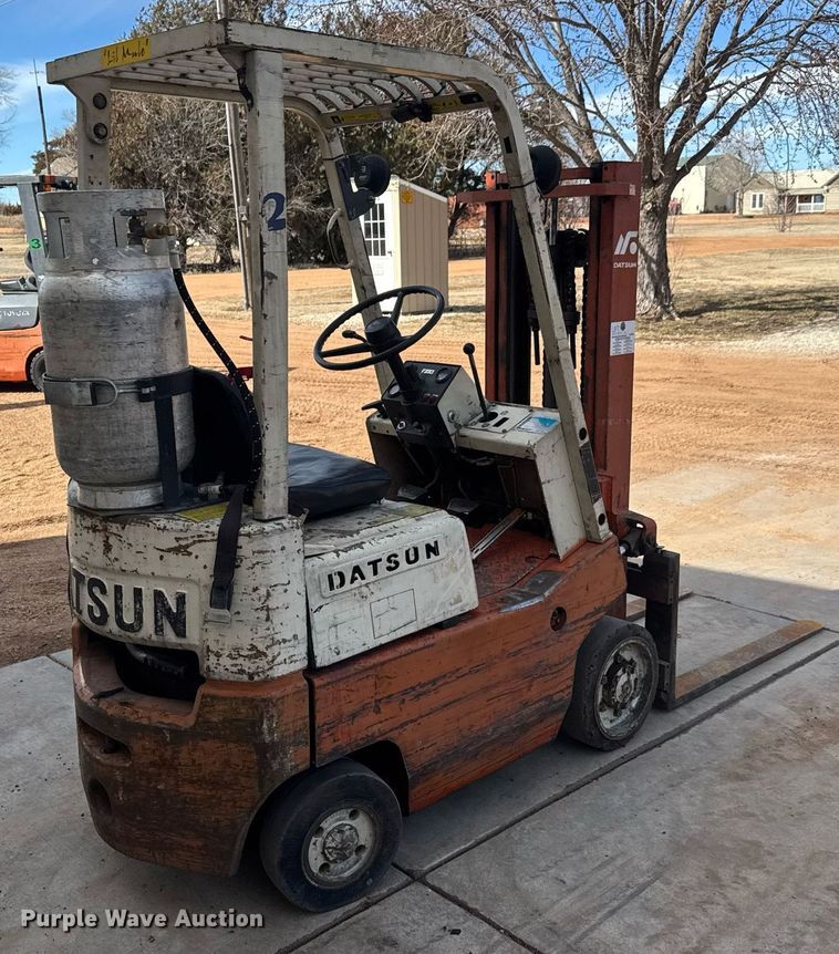 image for item EQ1114 Datsun CF01 Type G forklift