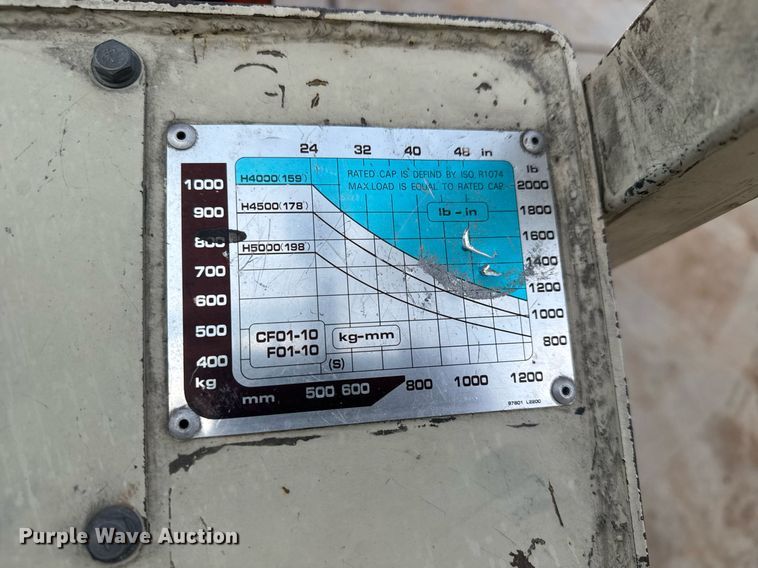 image for item EQ1114 Datsun CF01 Type G forklift