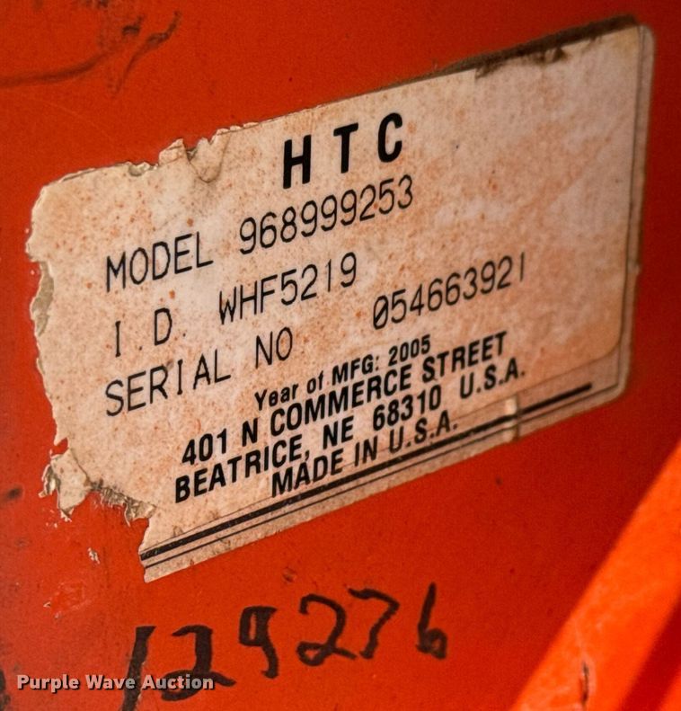 image for item EQ1128 2005 Husqvana WHF5219 ZTR lawn mower