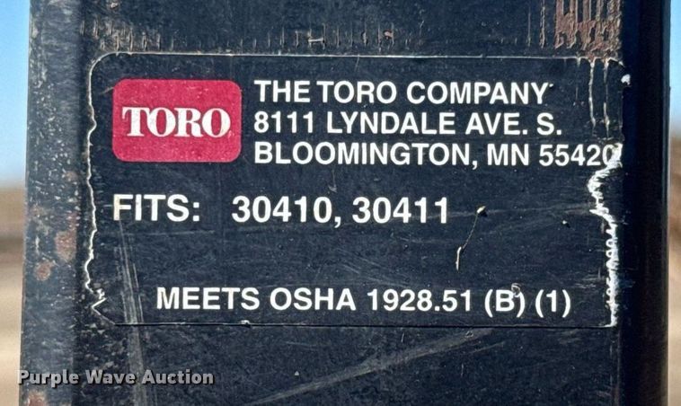 image for item EQ1129 2008 Toro Groundmaster 4100-D ZTR lawn mower