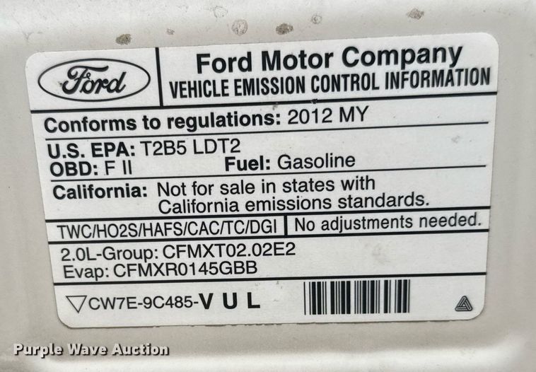 image for item EQ1185 2012 Ford Edge SUV
