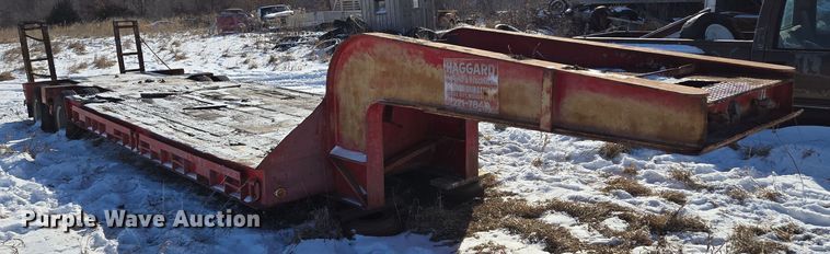 image for item EQ6551 1953 lowboy equipment trailer