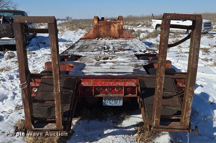 image for item EQ6551 1953 lowboy equipment trailer
