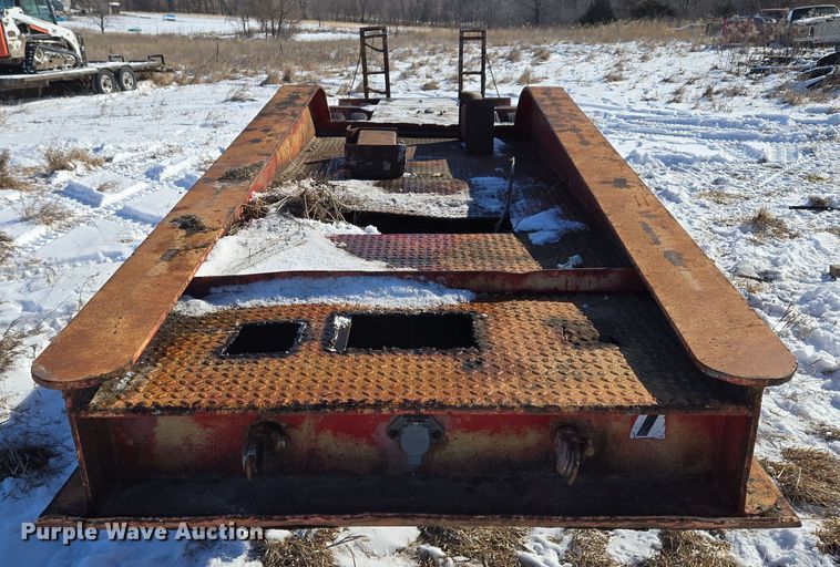 image for item EQ6551 1953 lowboy equipment trailer