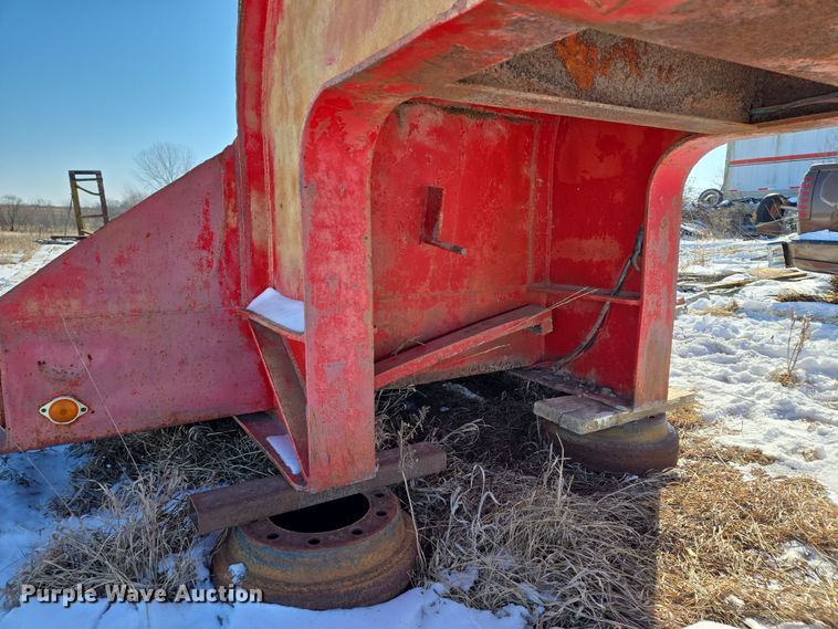 image for item EQ6551 1953 lowboy equipment trailer