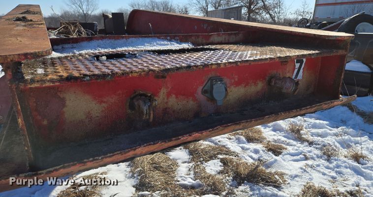 image for item EQ6551 1953 lowboy equipment trailer