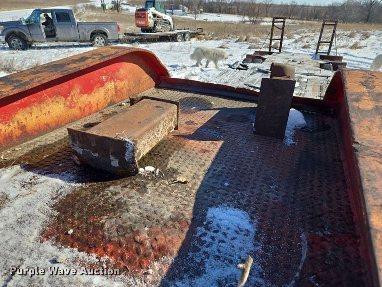 image for item EQ6551 1953 lowboy equipment trailer