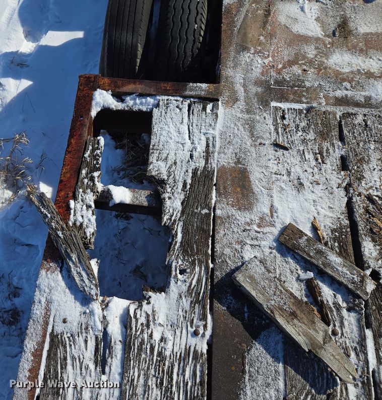 image for item EQ6551 1953 lowboy equipment trailer