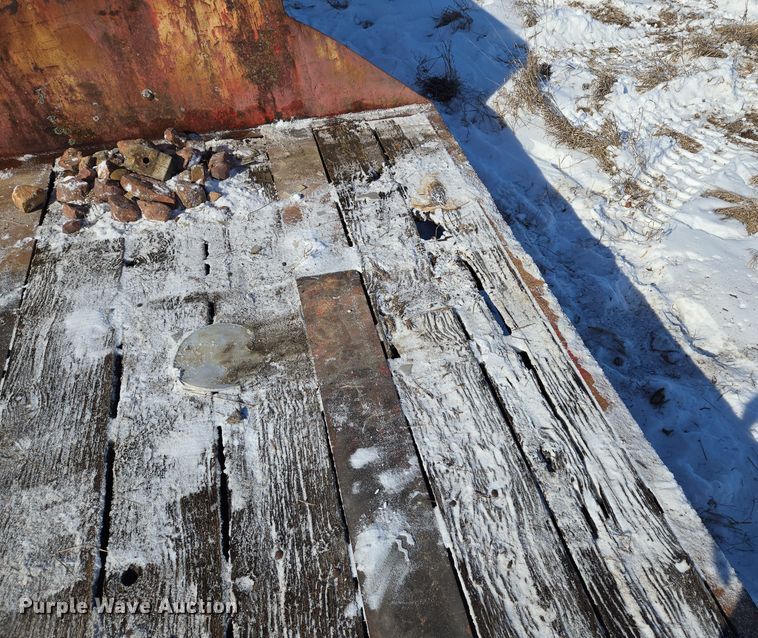 image for item EQ6551 1953 lowboy equipment trailer