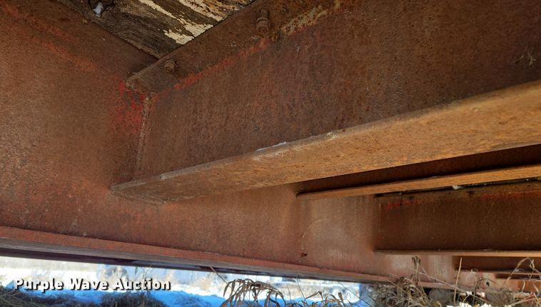 image for item EQ6551 1953 lowboy equipment trailer