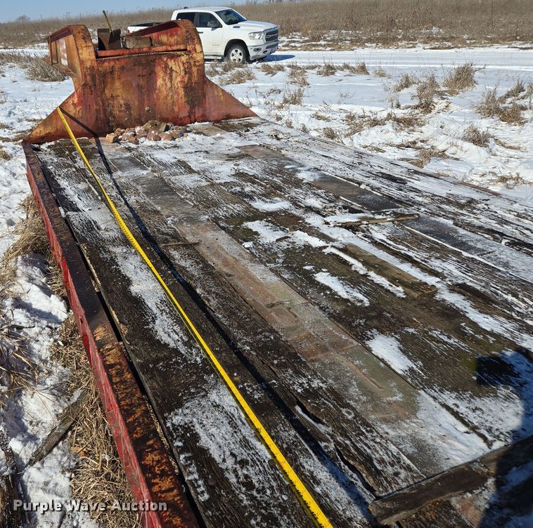 image for item EQ6551 1953 lowboy equipment trailer