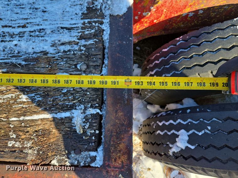 image for item EQ6551 1953 lowboy equipment trailer