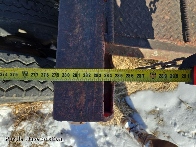 image for item EQ6551 1953 lowboy equipment trailer