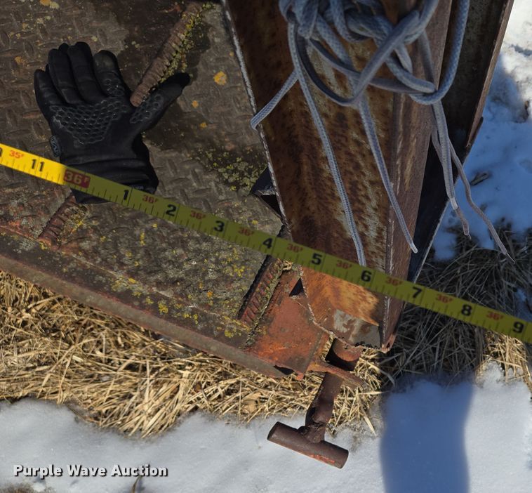 image for item EQ6551 1953 lowboy equipment trailer