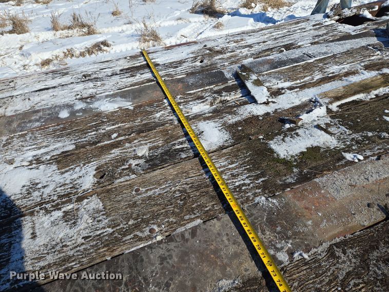 image for item EQ6551 1953 lowboy equipment trailer