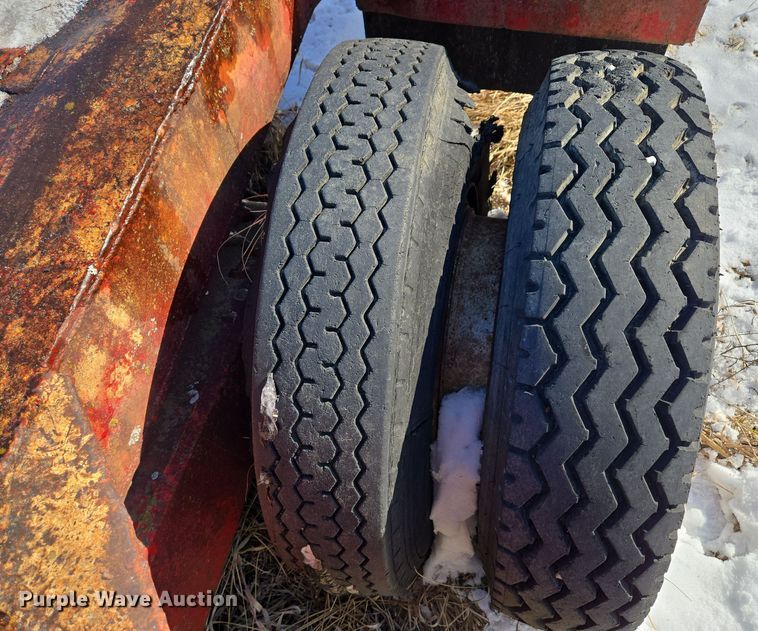 image for item EQ6551 1953 lowboy equipment trailer