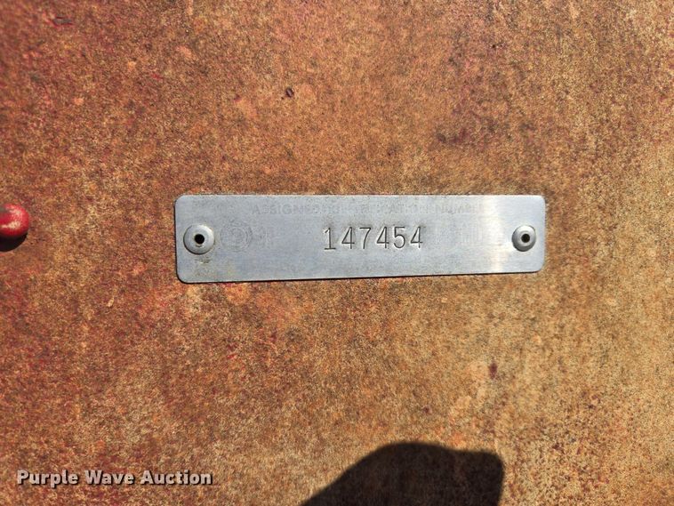 image for item EQ6551 1953 lowboy equipment trailer