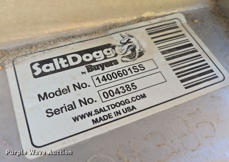 image for item EQ6738 SaltDogg  1400601SS spreader