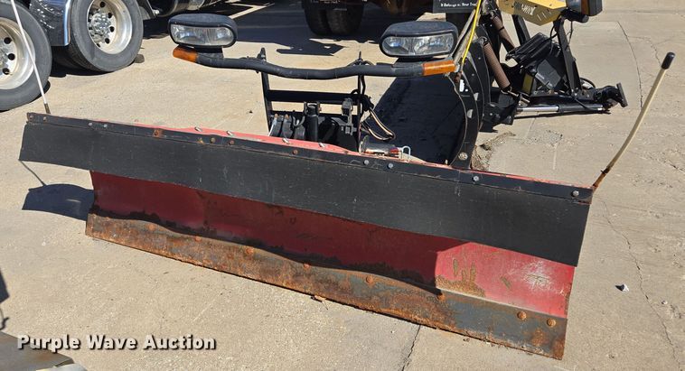 image for item EQ6740 8' W Boss snow plow 