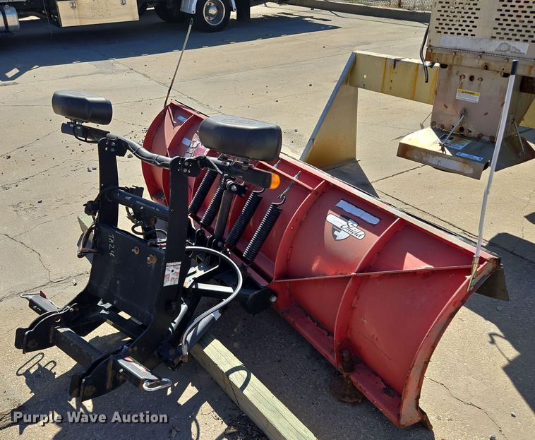 image for item EQ6740 8' W Boss snow plow 