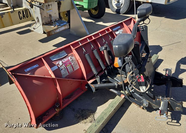 image for item EQ6740 8' W Boss snow plow 