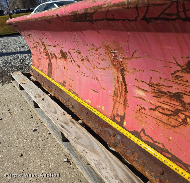 image for item EQ6743 9' W snow plow