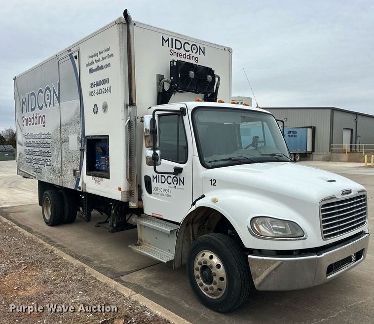 image for item ER4989 2019 Freightliner M2 paper shredder truck