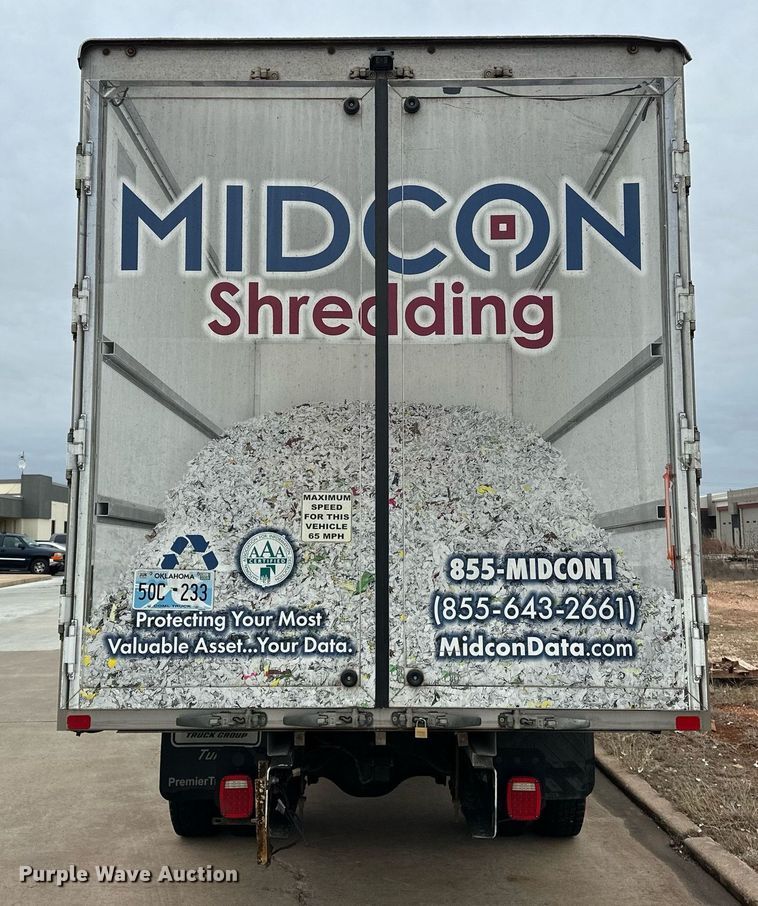 image for item ER4989 2019 Freightliner M2 paper shredder truck