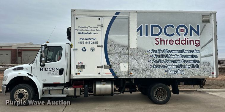 image for item ER4989 2019 Freightliner M2 paper shredder truck