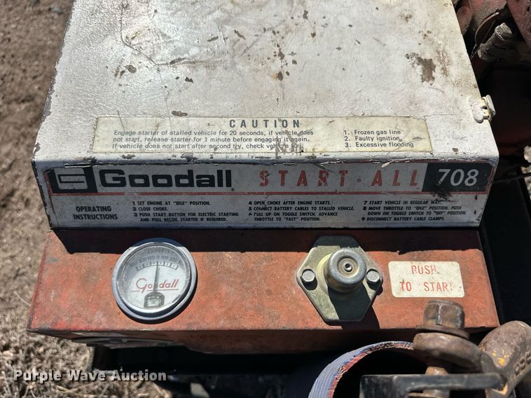 image for item ER8738 Goodall Start All 708 jump starter
