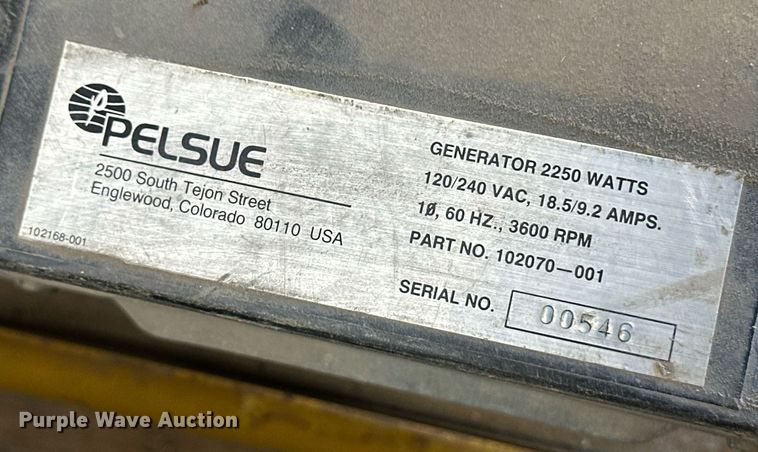 image for item ER8799 (2) Pelsue Series 19000 heater